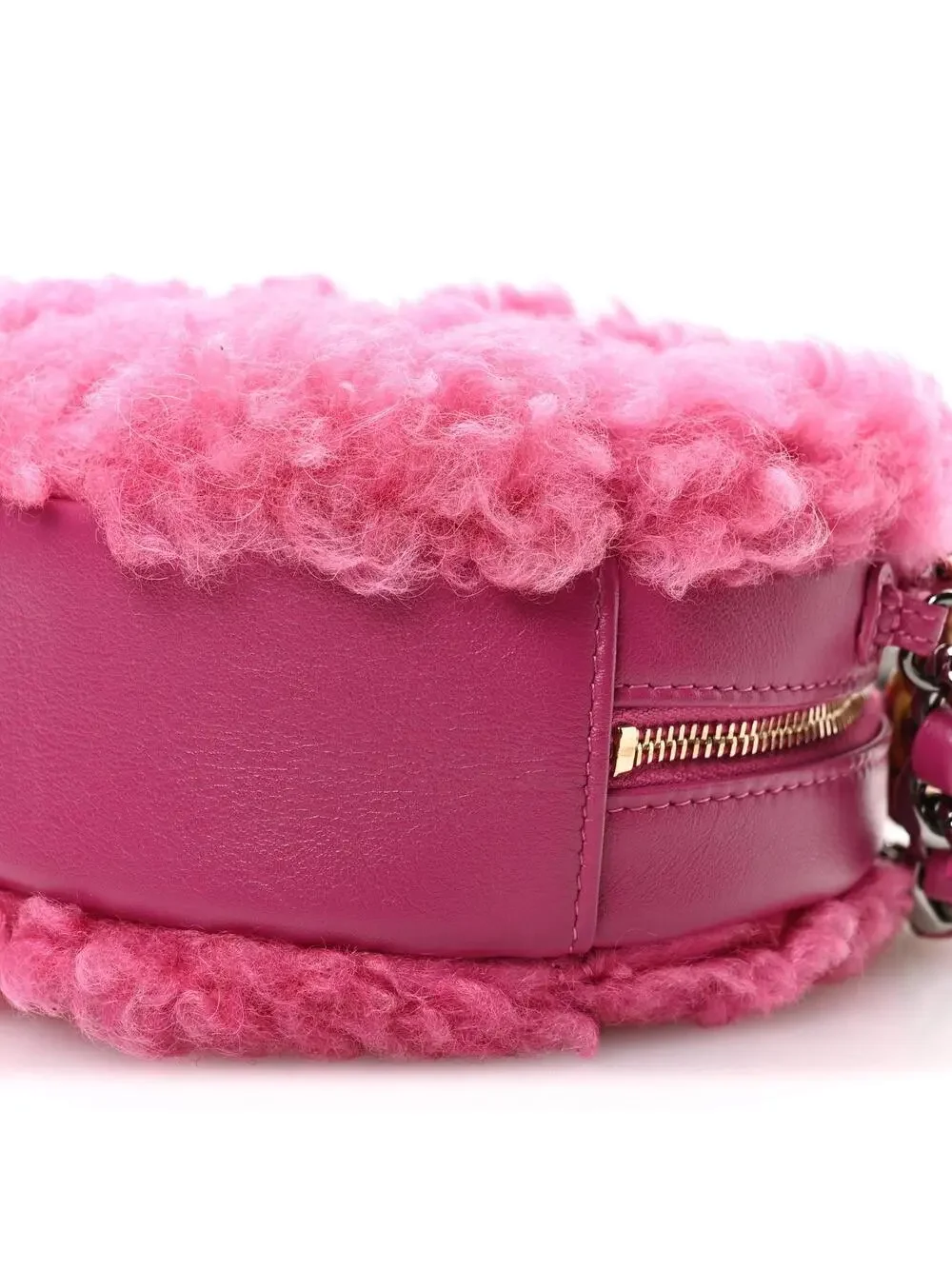 Shearling Sheepskin Chanel 19 Round #254559C19B